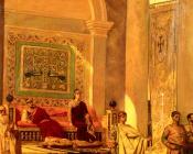 本杰明让约瑟夫康斯坦特 - The Throne Room In Byzantium